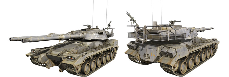 地球連邦軍　61式戦車 「M61A5　MBT」