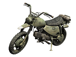    ジオン公国軍　汎用中型オートバイ Ｂ.Ｍ.Ｃ.　Ｚ７８／２
